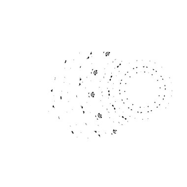 siyah fırça darbesi ve doku. monokrom grunge soyut el - boyalı elementler. 