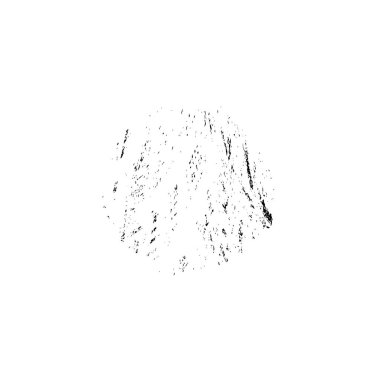 siyah fırça darbesi ve doku. monokrom grunge soyut el - boyalı elementler. 