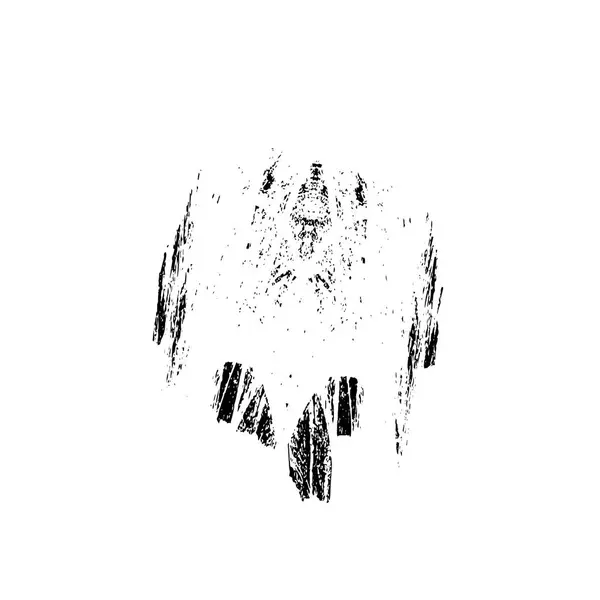 Ασπρόμαυρη Υφή Μονόχρωμη Grunge Αφηρημένο Χέρι Ζωγραφισμένα Στοιχεία — Διανυσματικό Αρχείο