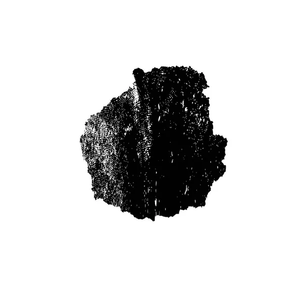 黑白质感 单色磨擦抽象手绘元素 — 图库矢量图片