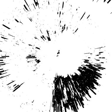 Soyut grunge arkaplanı. Monokrom dokusu. Siyah ve beyaz desenli arkaplan