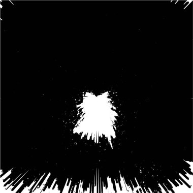 Soyut grunge arkaplanı. Monokrom dokusu. Siyah ve beyaz desenli arkaplan