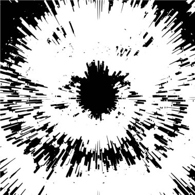 Soyut grunge arkaplanı. Monokrom dokusu. Siyah ve beyaz desenli arkaplan