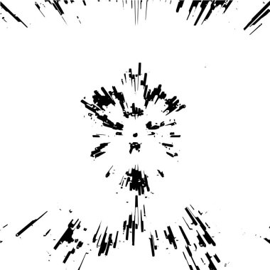 Soyut grunge arkaplanı. Monokrom dokusu. Siyah ve beyaz desenli arkaplan