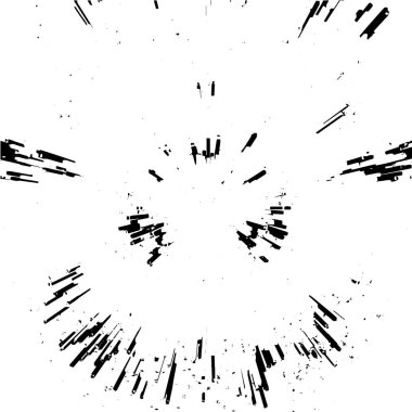 Soyut grunge arkaplanı. Monokrom dokusu. Siyah ve beyaz desenli arkaplan