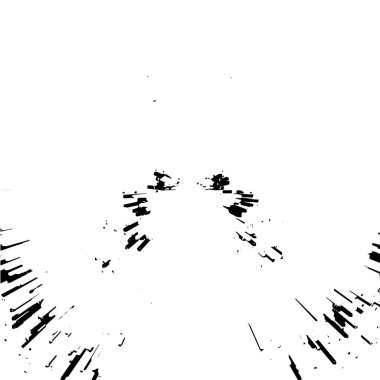 Soyut grunge arkaplanı. Monokrom dokusu. Siyah ve beyaz desenli arkaplan