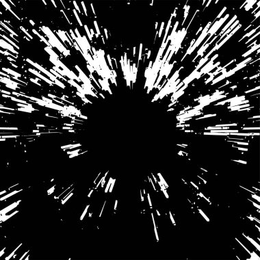 Grunge dokusu. vektör siyah ve beyaz arkaplan