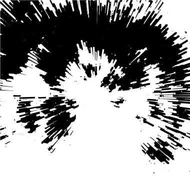 Grunge dokusu. vektör siyah ve beyaz arkaplan