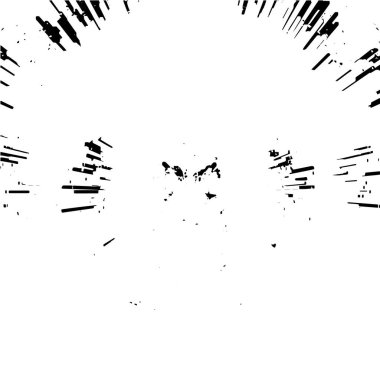 Grunge dokusu. vektör siyah ve beyaz arkaplan