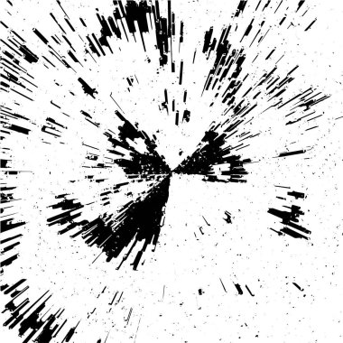 eskimiş boya ve alçı çatlaklarının arka plan duvarı, siyah ve beyaz desenli arka plan