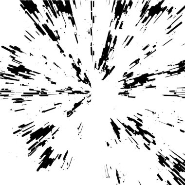 eskimiş boya ve alçı çatlaklarının arka plan duvarı, siyah ve beyaz desenli arka plan