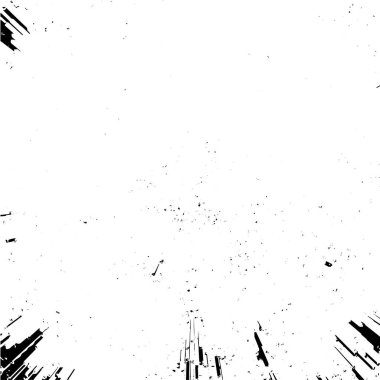 Soyut grunge arkaplanı. Monokrom dokusu. Siyah ve beyaz desenli arkaplan