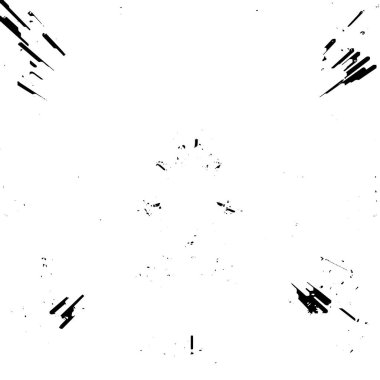 Soyut grunge arkaplanı. Monokrom dokusu. Siyah ve beyaz desenli arkaplan