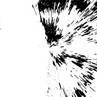 Soyut grunge arkaplanı. Monokrom dokusu. Siyah ve beyaz desenli arkaplan