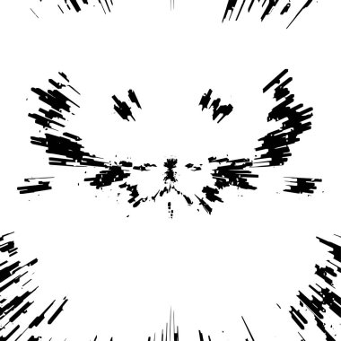 Soyut grunge arkaplanı. Monokrom dokusu. Siyah ve beyaz desenli arkaplan