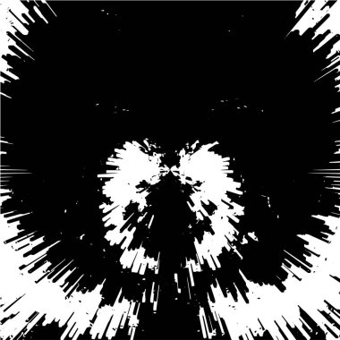 Tek renkli arka plan. siyah ve beyaz ağ çizimi, geometrik desen  