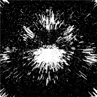  Soyut doku, siyah beyaz arkaplan. vektör illüstrasyonu   