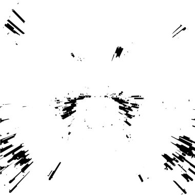  Soyut doku, siyah beyaz arkaplan. vektör illüstrasyonu   