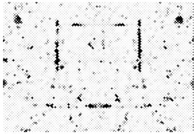 Tasarımınız için soyut siyah ve beyaz grunge arkaplanı