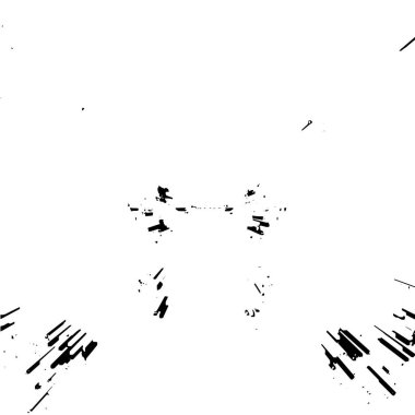 Siyah beyaz dokusunda sıkıntılı bir arka plan. soyut vektör illüstrasyonu.