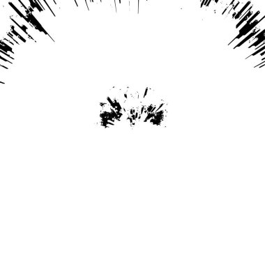 Siyah beyaz dokusunda sıkıntılı bir arka plan. soyut vektör illüstrasyonu.