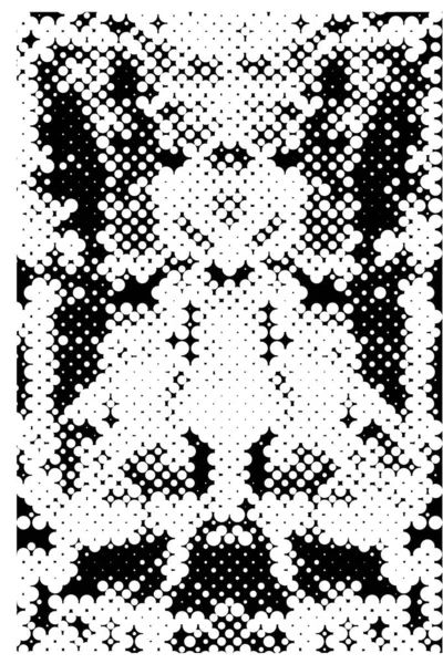 Μονόχρωμο Φόντο Ασπρόμαυρη Απεικόνιση Ιστού Γεωμετρικό Μοτίβο — Διανυσματικό Αρχείο