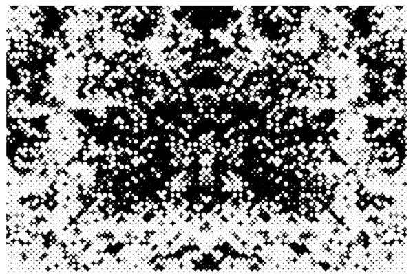 Fond Grunge Noir Blanc Illustration Abstraite — Image vectorielle
