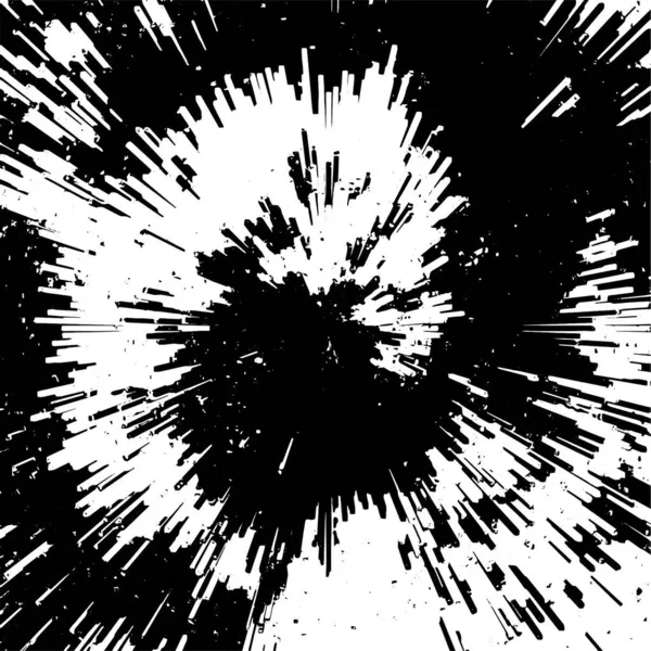 Abstrakcyjny Czarny Biały Grunge Tło Wektor Ilustracja — Wektor stockowy