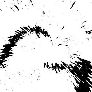 soyut siyah ve beyaz grunge arkaplan, vektör illüstrasyonu