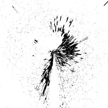Çizik ve çiziklerle dolu akromatik arkaplan dokusu. soyut vektör illüstrasyonu.