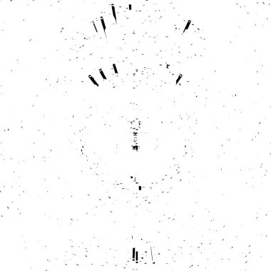 Çizik ve çiziklerle dolu siyah beyaz bir arka plan. Soyut vektör illüstrasyonu.