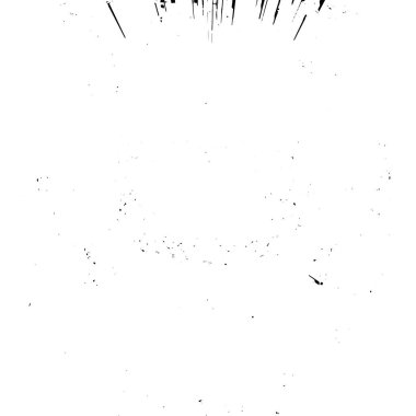 Çizik ve çiziklerle dolu siyah beyaz bir arka plan. Soyut vektör illüstrasyonu.