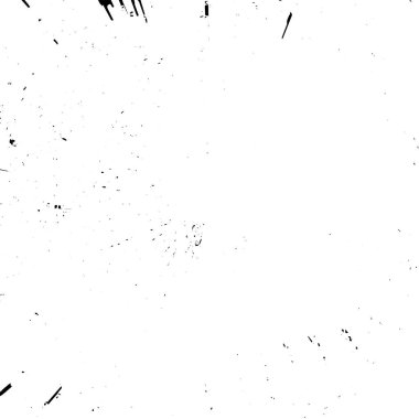 Çizik ve çiziklerle dolu siyah beyaz bir arka plan. Soyut vektör illüstrasyonu.