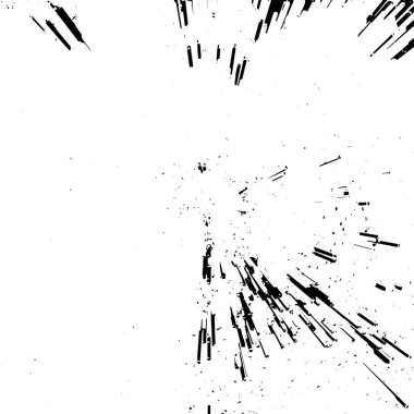  Soyut doku, siyah beyaz arkaplan. vektör illüstrasyonu   