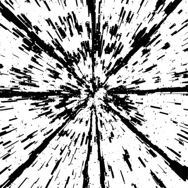  Soyut doku, siyah beyaz arkaplan. vektör illüstrasyonu   