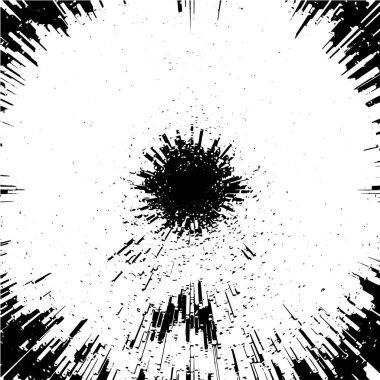  Soyut doku, siyah beyaz arkaplan. vektör illüstrasyonu   