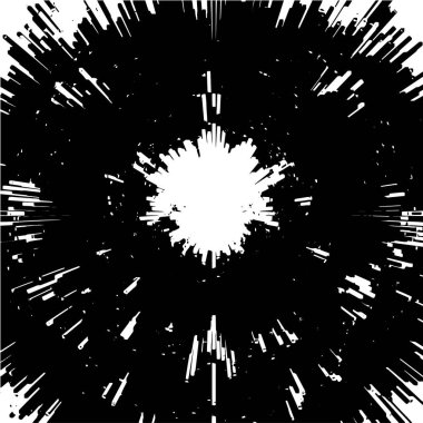 siyah ve beyaz grunge arkaplan, soyut yüzey çizgileri. vektör illüstrasyonu 