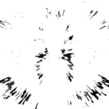 siyah ve beyaz grunge arkaplan, soyut yüzey çizgileri. vektör illüstrasyonu 