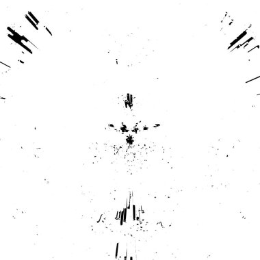  Soyut doku, siyah beyaz arkaplan. vektör illüstrasyonu   