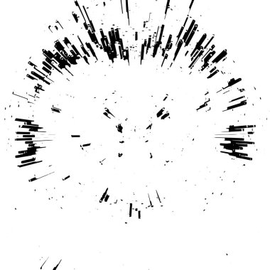 Siyah ve beyaz desenli arkaplan soyut vektör çizimi.