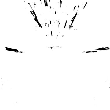  Soyut doku, siyah beyaz arkaplan. vektör illüstrasyonu   