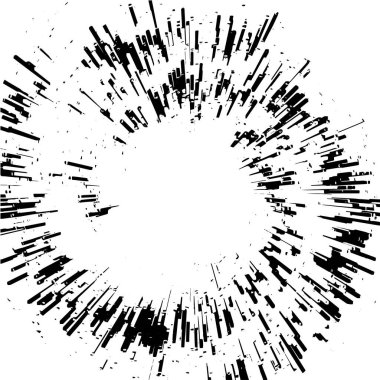 Siyah ve beyaz arka plan, vektör çizim   