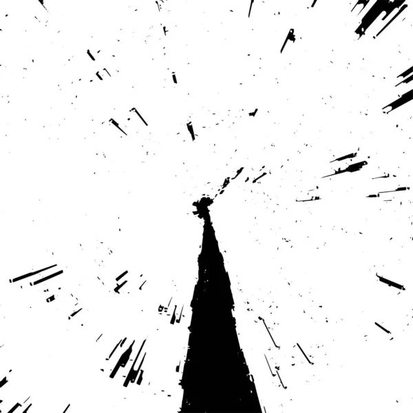 抽象的な黒と白のグラウンジの背景 ベクトルイラスト — ストックベクタ