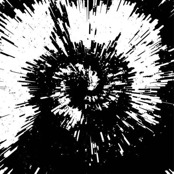 Grunge Overlay Laag Abstract Zwart Wit Vectorachtergrond Oude Muur Donker — Stockvector
