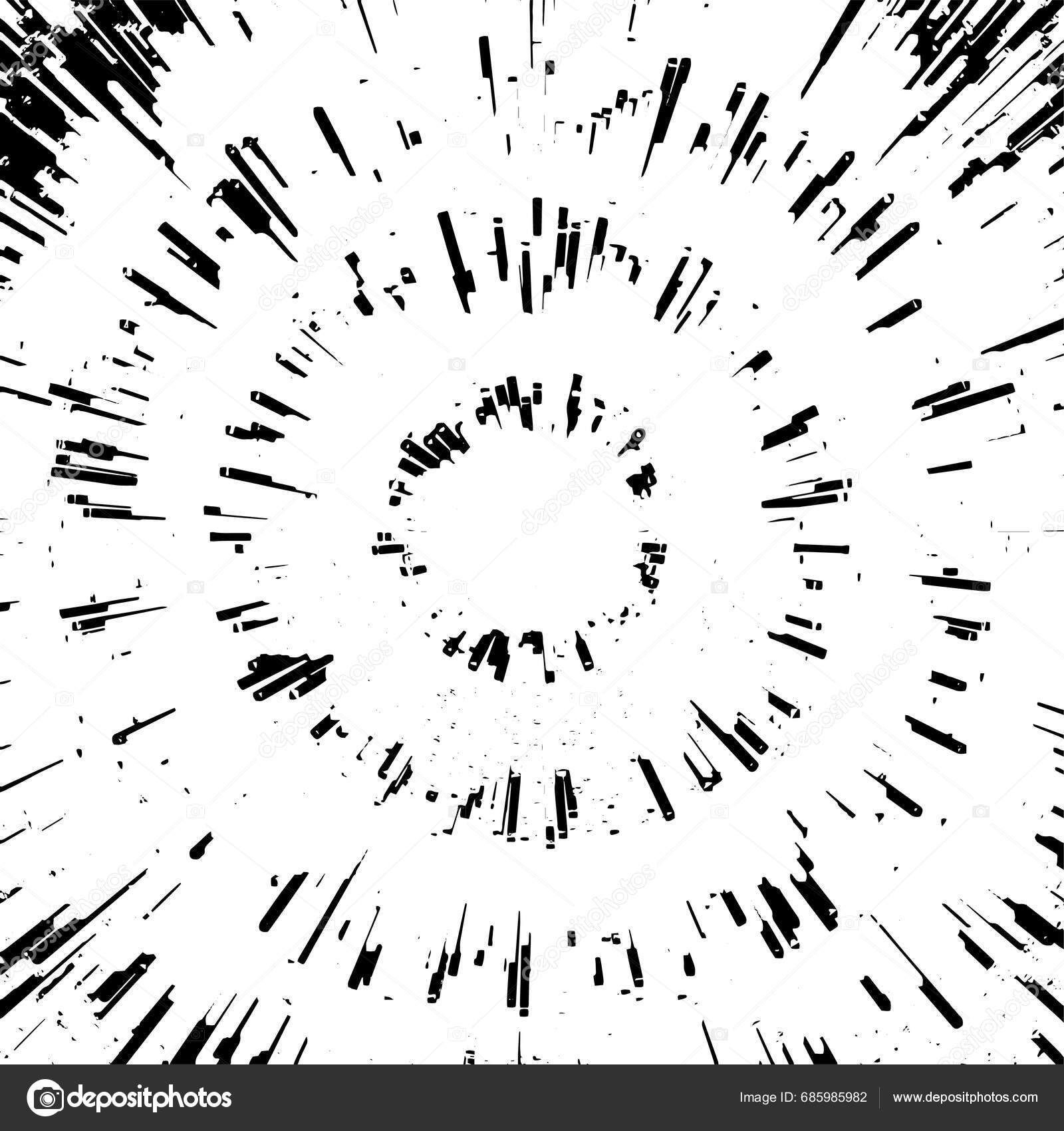 Vector Illustration Black White Abstract Background Stock Vector by