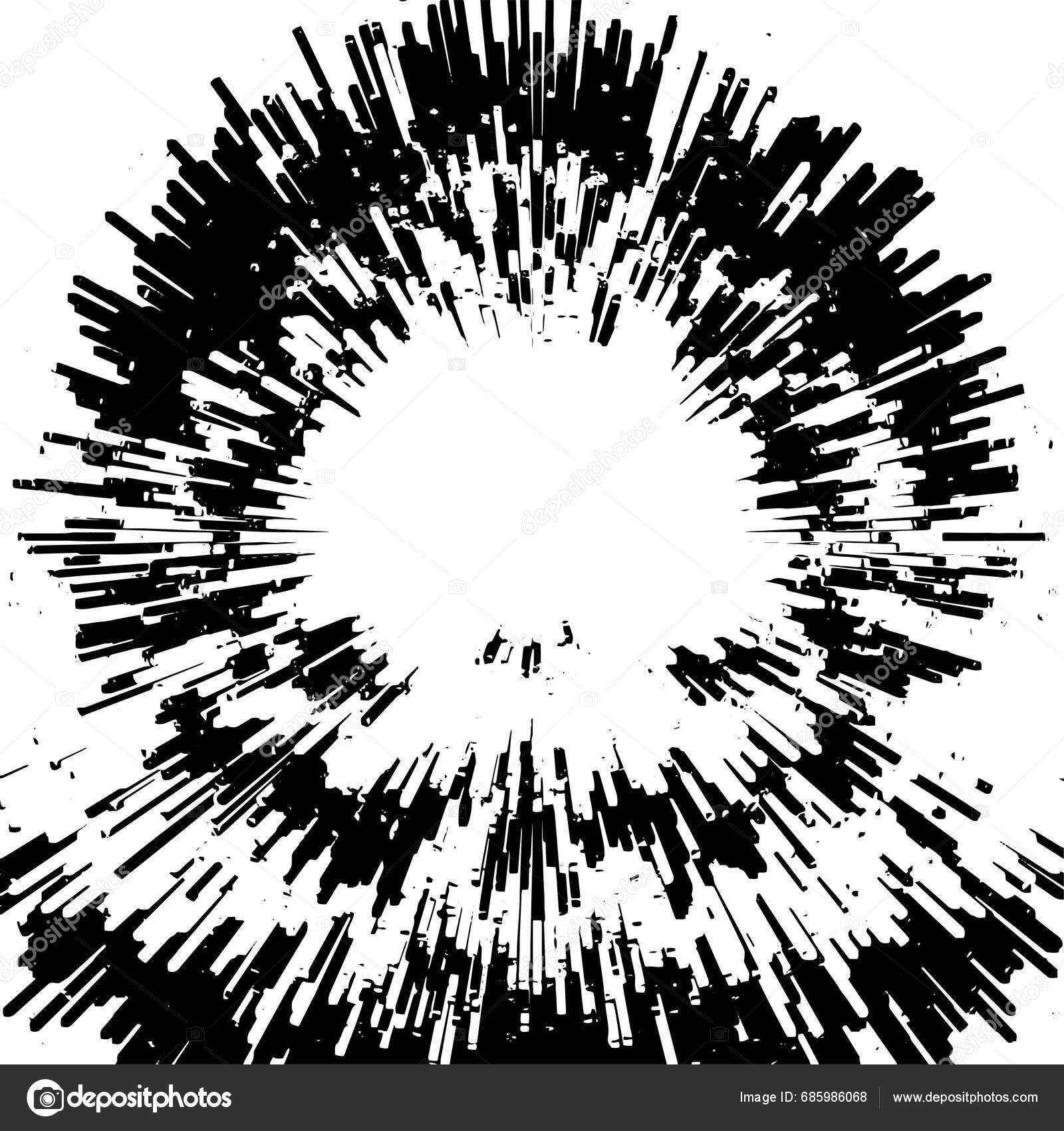 Vector Illustration Black White Abstract Background Stock Vector by