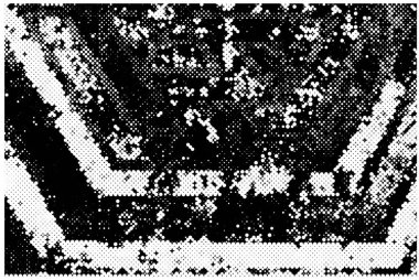 Koyu grunge geometrik desen. monokrom dokusu.