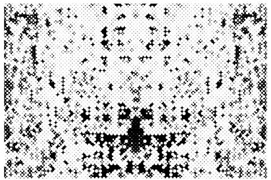 Siyah ve beyaz desenli soyut arkaplan