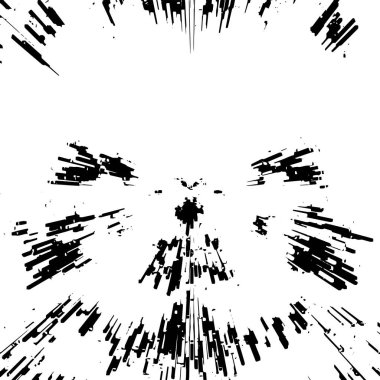 Siyah ve beyaz desenli soyut arkaplan