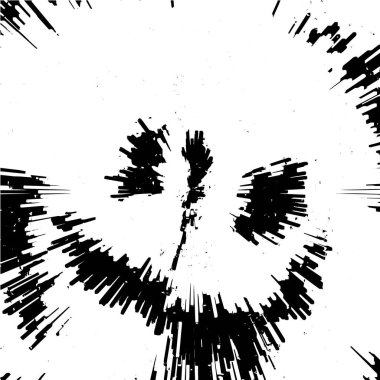 Vektör çizimi. Siyah ve beyaz soyut arkaplan. 